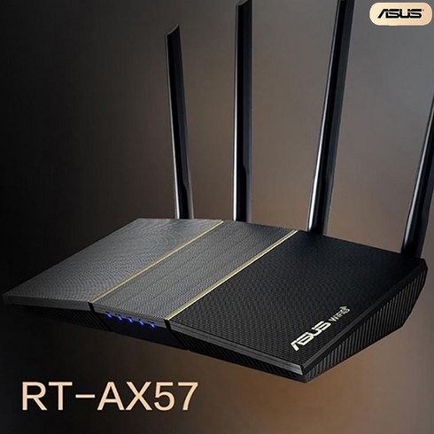 rt-ax57 - [XC샵] ASUS 에이수스 RT-AX57 시리즈 가정용 무선 게이밍 공유기 듀얼 wifi6 전환 어댑터 증정, 1개