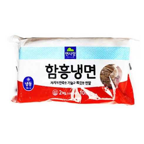 함흥냉면 - 면사랑 함흥냉면, 2kg, 1개