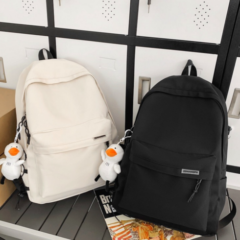 백팩 - 템클 데일리 백팩 가벼운 여행용 여성 남자 학생 책가방 경량 가방