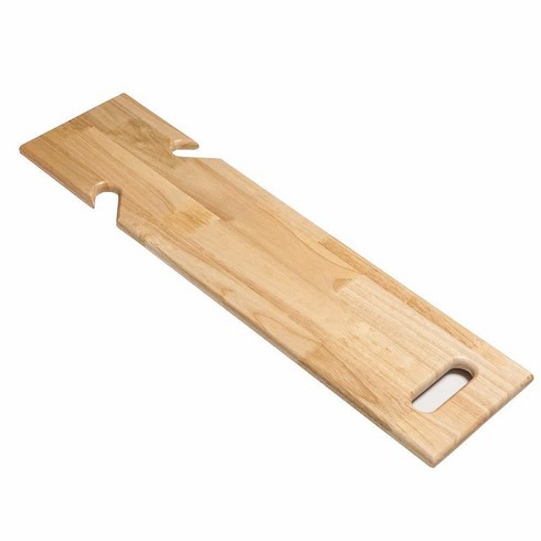 휠체어에서 침대 욕조 자동차로 환자 노인 및 장애인을 옮기기 위한 나무 슬라이드 트랜스퍼 보드 보조 장치, 1개