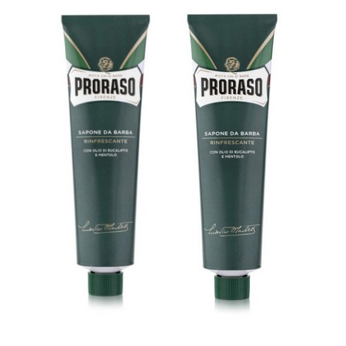 프로라소 그린 리프레싱 쉐이빙 크림 150 ml x2개, 2개