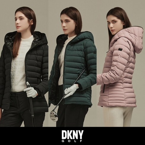 198607 DKNY GOLF 여성 헝가리구스 심리스 스윙 다운 1종 HDGF229206