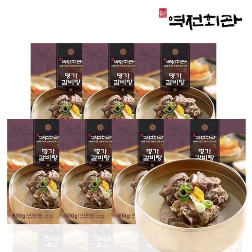 2023년 가성비 최고 역전회관 명가갈비탕 - [역전회관] 명가갈비탕 800g 7팩, 단품