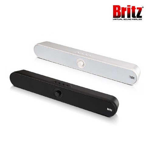 브리츠 BZ-SB8100 PC 노트북 스피커 USB충전 16W, 블랙