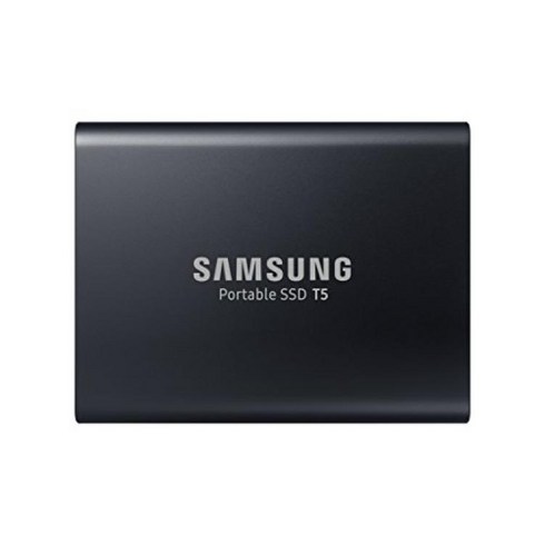 Samsung T5 1TB USB3.1 Gen2 (10Gbps Type-C) 외장 SSD (휴대용 SSD) MU-PA1T0BIT 딥 블랙 국내 정규 보증품, 검은색