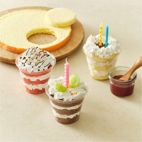 수원케이크만들기 - 컵케이크만들기 10인세트, 화이트(바닐라), 1세트