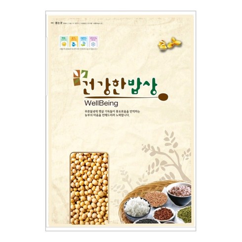 [23년산] 국산 백태 콩 10kg 단품 국내 백태콩 대두 메주콩 노랑 노란 두부콩