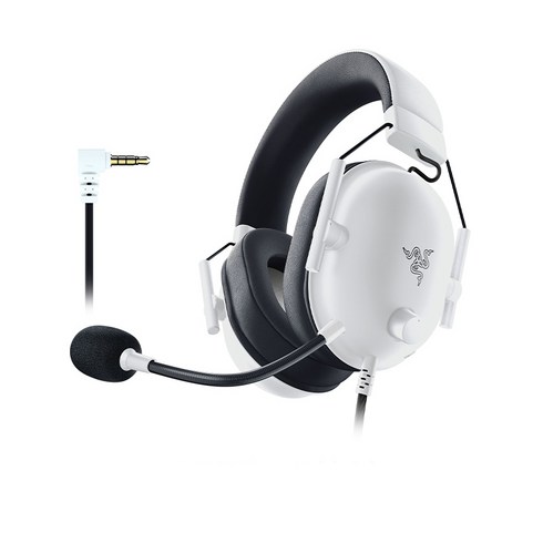 레이저 블랙샤크 V2 X 헤드셋, 화이트, 2.7.1V2-White