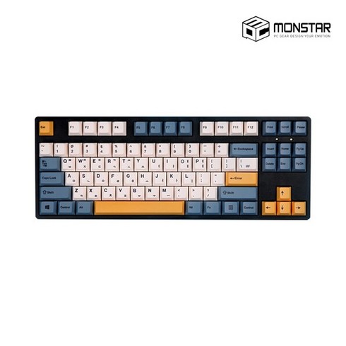 몬스타 몬스타기어 닌자87PRO v2 유무선 DIY KIT 커스텀 기계식 (블랙)