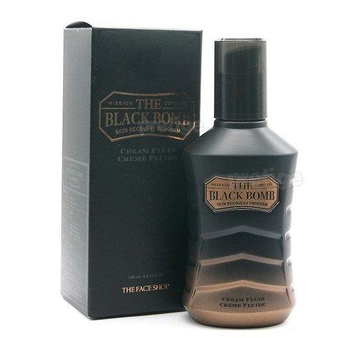더페이스샵 더페이스샵 더 블랙밤 크림 플루이드 130ml 올인원, 단일옵션, 1개