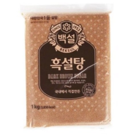 2023년 가성비 최고 흑설탕 - CJ 흑설탕1kg X 3개, 1kg