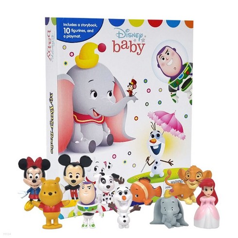 Disney Baby My Busy Books 디즈니 베이비 캐릭터 마이 비지북:[ 미니피규어 10개 놀이판 포함 ], Disney Baby My Busy Books 디즈.., Phidal Publishing Inc.(저),Ph.., Phidal Publishing