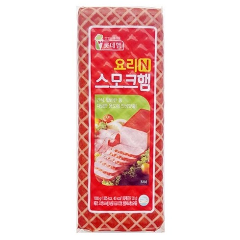 애니쿡스모크햄 - 롯데햄 요리엔스모크햄, 5개, 1kg