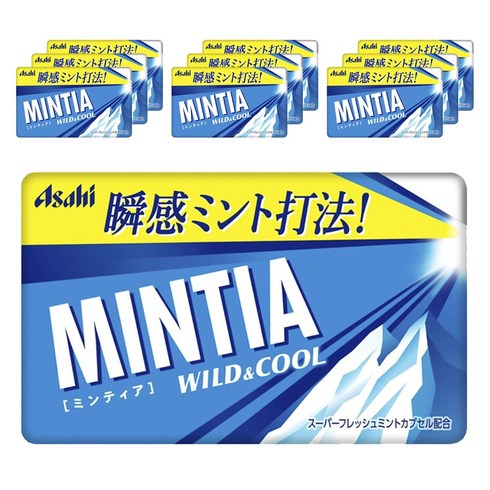 민티아 - Asahi 민티아 와일드 & 쿨 50개입, 10개