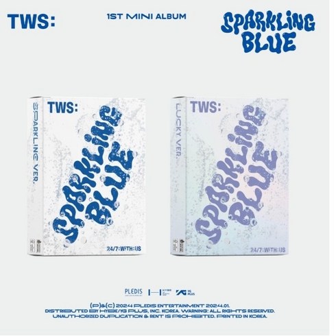 TWS (투어스) 1st Mini Album - Sparkling Blue+버전선택, lucky