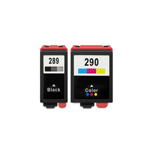 [엡손] T289 T290 엡손 호환잉크 Workforce 100 WF100 T2891 T2900 T2950 세트, 1개, 검정(T289)+칼라(T290) 세트