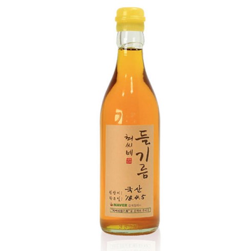 최씨네참기름 국산들기름(350ml)_MC, 5개, 350ml