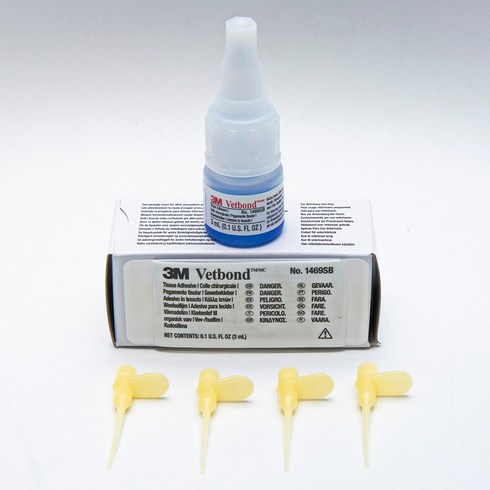 애견미용본드 인체본드 3M Vetbond Tissue Adhesive, 1개