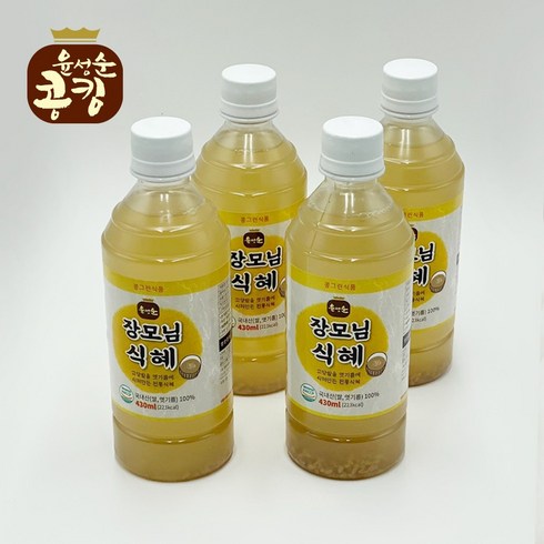 윤성순콩킹 장모님식혜 430ml (4개), 4개