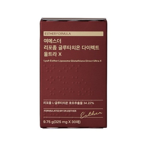 여에스더 리포좀 글루타치온 다이렉트 울트라 X (+에스더포뮬러 정품 쇼핑백), 2개, 30매