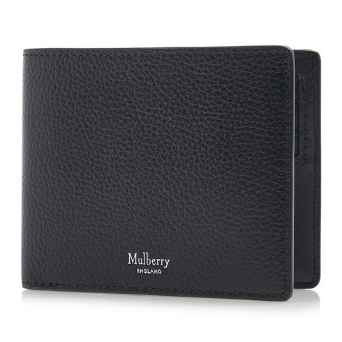 멀버리지갑 - MULBERRY [명품]멀버리 24SS 남성 로고 헤리티지 반지갑 RL7395 205 A100 24S