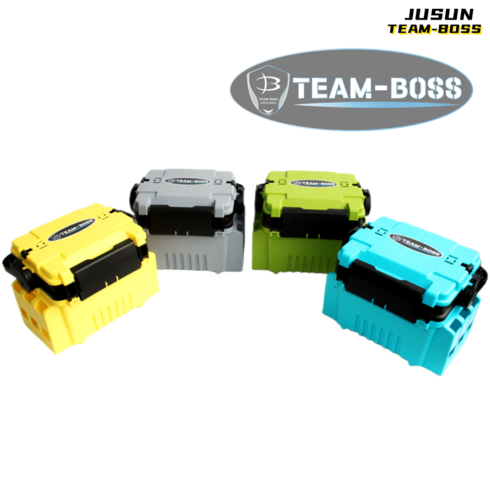 2023년 가성비 최고 주선코리아 - 주선코리아 팀보스 태클박스 컬러풀 4가지색상 옐로우 골드 스탠드컵홀더 (다이와 메이호호환), 컵홀더단색, 1개