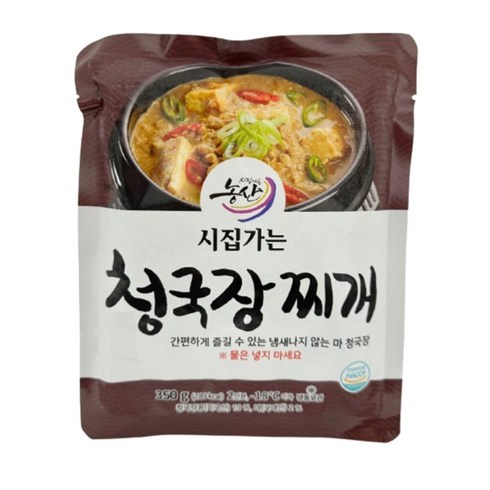 시집가는청국장 - 시집가는 청국장찌개, 350g, 2개