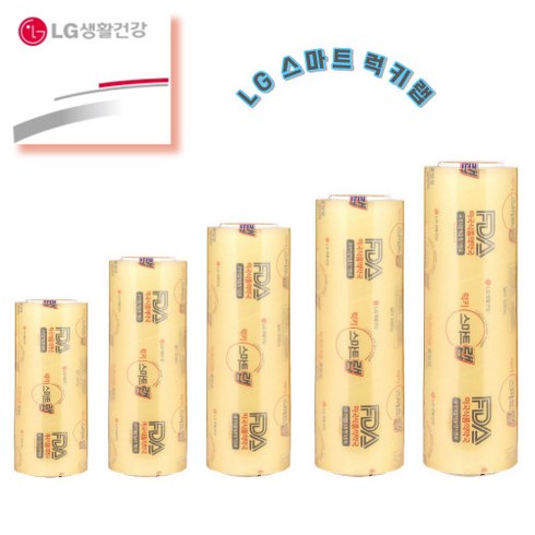 [도매스토어] LG럭키랩 업소용 포장랩 대용량 스마트랩 30cm, 2개