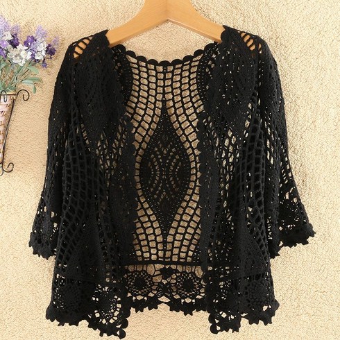 볼레로가디건 - ZONGEN 봄여름 니트 볼레로 가디건 6컬러 빅사이즈S~5XL