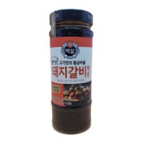 백설돼지갈비양념500GX6개입, 500g, 6개