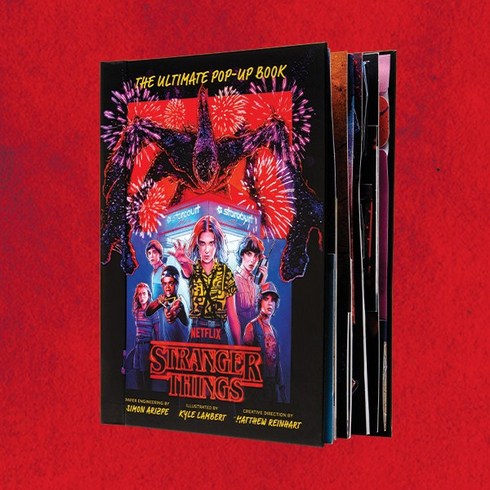 기묘한 이야기 얼티메이트 팝업북 Reinhart Pop-Up Studio Strangerthings Book