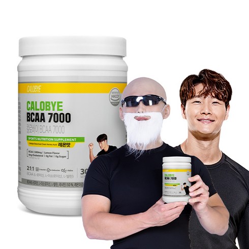 bcaa - 칼로바이 BCAA 7000 김종국 부스터 운동전 필수아미노산 헬스 보조제 레몬맛 420G, 1개