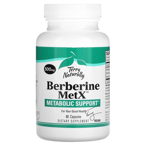 베르베린 메트엑스 Berberine 500mg 60 캡슐 2개월분, 60정, 1개