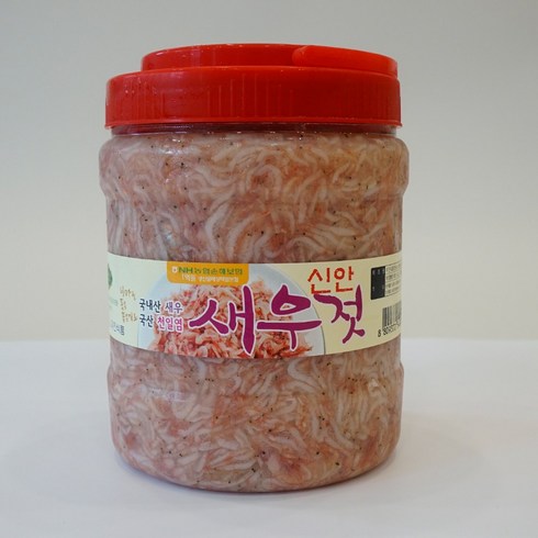 국내산 신안 새우젓 1kg x 3통 - [100% 국내산 새우 천일염] 2023년 신안 새우젓갈 2kg, 1개