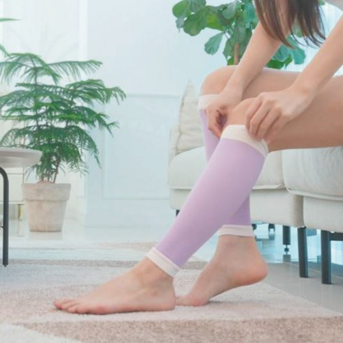 온카프 수면 압박 스타킹 종아리 압박 밴드 간호사 승무원 임산부, 3개