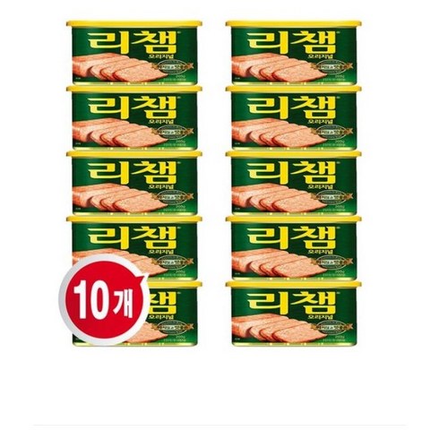 리챔200 - 동원 리챔 오리지널 통조림 햄 200g 6개, 10개