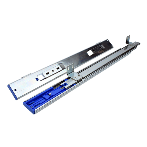 45폭 날개형 3단 슬라이드 레일 밥통레일(댐퍼) 3단 슬라이드 댐퍼 밥솥레일(450mm 500mm) / 날개형 댐퍼레일 / 서랍레일 / 450 500mm 댐퍼 고중량 밥통레일, 선택1-댐퍼밥솥레일(400mm), 1개