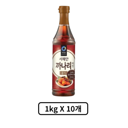 까나리액젓 - 청정원 까나리 액젓 골드, 10kg, 3개