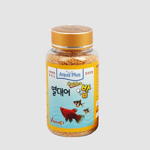 급붕어 밥 65G 관상어 사료 플래티 구피 밀 먹이 팬시 금붕어 물고기 테트라 코리 소형, 1개
