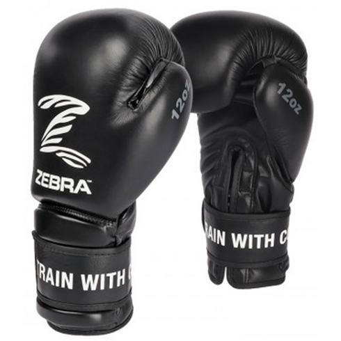 지브라 복싱 글러브 - [ZPEG01] ZEBRA Performance Training Gloves black /권투 킥복싱 무에타이 MMA 종합격투기, 1개