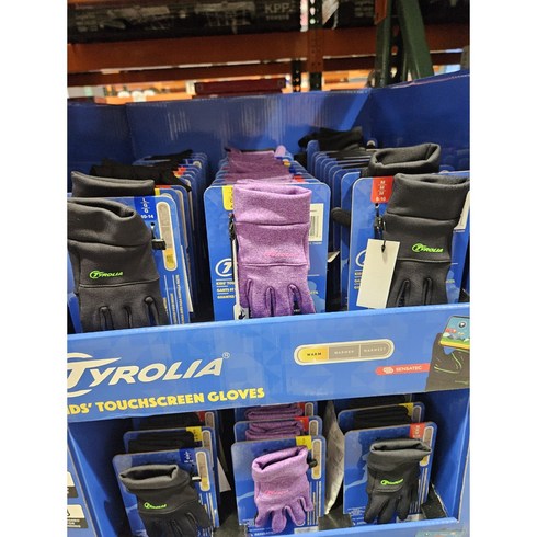 2023년 가성비 최고 티롤리아 - 티롤리아 아동용 터치스크린 장갑 스마트폰장갑 방수장갑 방한장갑