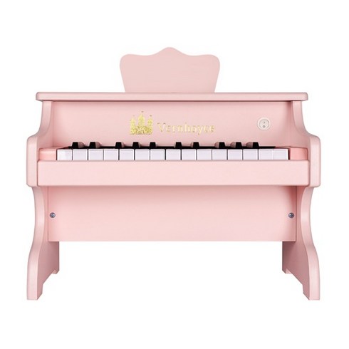 스텝앤플레이피아노 - 레노피아 어린이피아노 25건반 핑크 베른호이체 VH-25 Pink