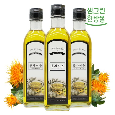 홍화씨유 - 홍화씨유 300ml 3개