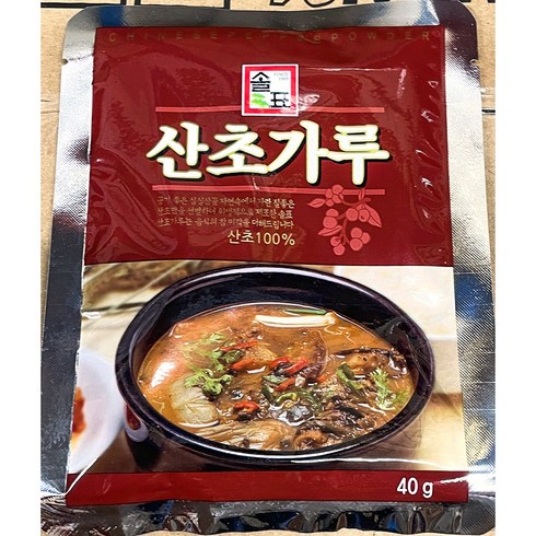 산초가루 - 솔표 산초가루, 40g, 10개