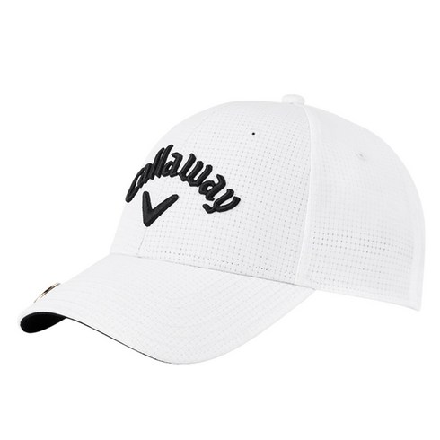 2023년 가성비 최고 골프모자 - 캘러웨이 스티치 마그넷 볼마커 모자, 화이트