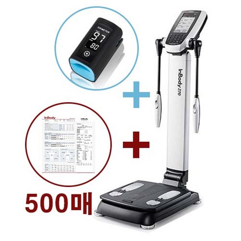 헬스장 병원 몸무게 체지방 검사 체성분 측정 기계 분석기 (이벤트 산소포화도 측정기 무료 제공)인바디270, 산소포화도 측정기(서비스+본사별도발송), 1개