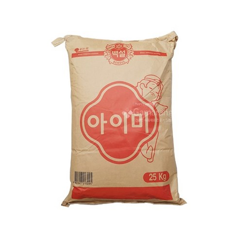 CJ 제일제당 백설 아이미 25kg 대용량 업소용, 1개