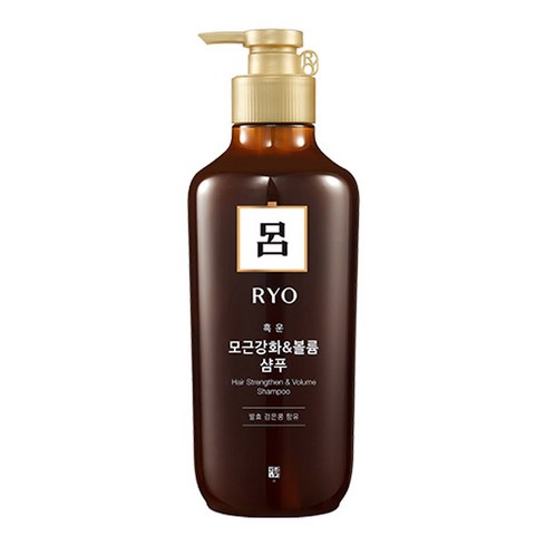 려 흑운 모근강화 볼륨케어 샴푸, 550ml, 3개