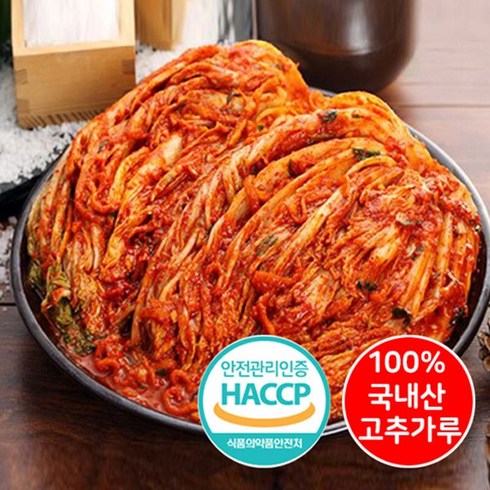 엄마손맛김치 - [청년김치/포기김치_2kg-10kg] 담근_엄마 손맛 포기김치, 1개, 10kg