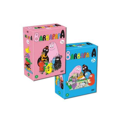 [DVD] 바바파파 1+2집 40종세트 [20DVD+20CD] [BARBAPAPA]